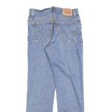 LEVI'S 550 Straight Womens Jeans Blue Relaxed Straight Denim Medium W27 L30 Zip