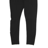GUESS Womens Black Slim Trousers W32 L26 Stretch Zip Closure Stylish