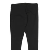 GUESS Womens Black Slim Trousers W32 L26 Stretch Zip Closure Stylish