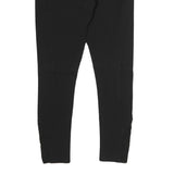 GUESS Womens Black Slim Trousers W32 L26 Stretch Zip Closure Stylish