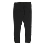 GUESS Womens Black Slim Trousers W32 L26 Stretch Zip Closure Stylish