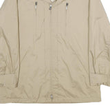 BOGNER Womens Beige Polyester Zip Jacket UK 14 Plain Lightweight Casual Outdoor