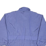 GEMINI SPORT Womens Purple Zip Jacket UK 10 Polyester Plain Lightweight Casual