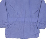 GEMINI SPORT Womens Purple Zip Jacket UK 10 Polyester Plain Lightweight Casual