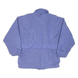 GEMINI SPORT Womens Purple Zip Jacket UK 10 Polyester Plain Lightweight Casual