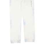LEVI'S 501 Womens Jeans White Regular Straight Denim W28 L30 Cotton Blend