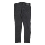 LEVI'S 510 Mens Jeans Black Slim Skinny Denim W34 L32 Zip Cotton Blend