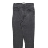 LEVI'S Womens Slim Black Denim Slim Fit Skinny Jeans W27 L26 Stretch