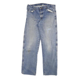 DICKIES Mens Blue Regular Jeans Denim W34 L32 Workwear Casual Zip Closure