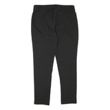NATURE TRAIL Womens Black Slim Fit Zip Closure Trousers W34 L31 Comfortable