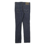 LEVI'S Mens Slim Blue Jeans Denim W30 L31 Classic Zip Plain