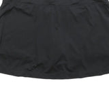 NIKE Womens Black Activewear Mini Skort Polyester Blend Sportswear Size L