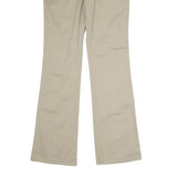 DICKIES Mens Cotton Beige Regular Fit Straight Leg Trousers W28 L32 Casual