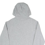 NIKE Womens Grey Pullover Hoodie S Zip Up Casual Sweatshirt Sportswear