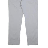 CALVIN KLEIN Mens Slim Light Grey Cotton Blend Slim Trousers W38 L32 Stylish