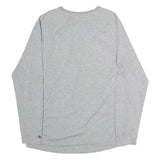 CARHARTT Mens Grey Long Sleeve Crew Neck Pocket T-Shirt M Casual Workwear