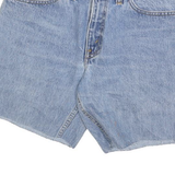 LEVI'S Womens Denim Blue Cotton Jeans Shorts S W28 Classic Fit Casual Summer