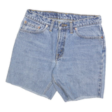 LEVI'S Womens Denim Blue Cotton Jeans Shorts S W28 Classic Fit Casual Summer