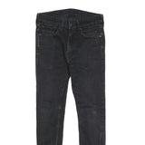 LEVI'S 519 HI-BALL Mens Jeans Black Slim Skinny Denim W28 L28 Stretch Cotton