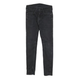 LEVI'S 519 HI-BALL Mens Jeans Black Slim Skinny Denim W28 L28 Stretch Cotton