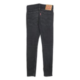 LEVI'S 519 HI-BALL Mens Jeans Black Slim Skinny Denim W28 L28 Stretch Cotton