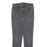 LEVI'S Womens Slim Black Jeans Denim Medium W28 L30 High Rise Skinny Stretch