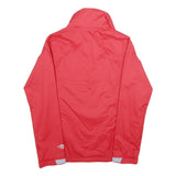 COLUMBIA Womens Red Zip Jacket S Polyester Plain Lightweight Outdoor Wear