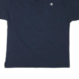 CHAMPION Mens Blue Graphic T-Shirt XL Short Sleeve Crew Neck Casual Cotton Blend