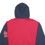 STITCHES Mens Red & Navy Cardinals Zip Hoodie Jacket L Cotton Blend Casual