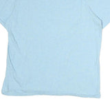 POLO RALPH LAUREN Mens Light Blue Crew Neck T-Shirt M Purple Pony Logo Casual