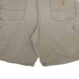 CARHARTT Mens Shorts Beige Casual Regular XL W34 Workwear Durable Comfort