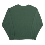 ENDLESS DESIGNS Womens Green Eagle Graphic Crew Neck L Sweatshirt Cotton Blend