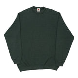 Members Mark Sweatshirt - XL Green Cotton Blend