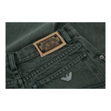 Armani Jeans Jeans - 26W UK 8 Green Cotton