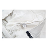 Les Copains Trousers - 28W UK 6 White Cotton