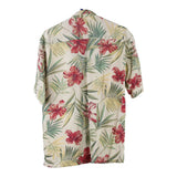 Vintage beige Unbranded Hawaiian Shirt - mens medium