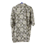 Vintage khaki Unbranded Hawaiian Shirt - mens xx-large