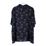 Vintage navy C&B Hawaiian Shirt - mens x-large
