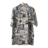 Vintage multicoloured Go Barefoot Hawaiian Shirt - mens x-large
