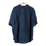 Vintage blue Eddie Bauer Hawaiian Shirt - mens xx-large