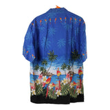 Vintage blue Made in USA Pacific Legend Hawaiian Shirt - mens xx-large