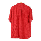 Vintage red Junction West Hawaiian Shirt - mens large