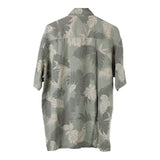 Vintage khaki Kahala Hawaiian Shirt - mens medium