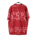 Vintage red Jade Fashions Hawaiian Shirt - mens xx-large