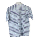 Vintage blue Free Wear Short Sleeve Shirt - womens medium