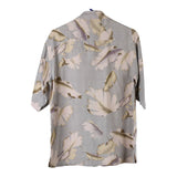 Vintage grey Caribbean Hawaiian Shirt - mens small