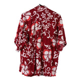 Vintage red Island Life Hawaiian Shirt - mens medium