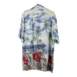 Vintage blue Big Creek Hawaiian Shirt - mens x-large