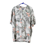Vintage beige Caribbean Hawaiian Shirt - mens x-large