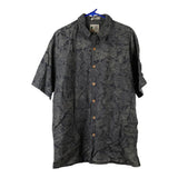 Vintage grey Unbranded Hawaiian Shirt - mens large